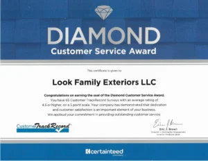 Diamond in service